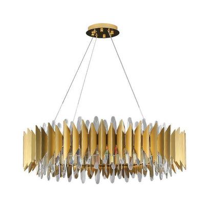 Glacia Halo Crystal Chandelier