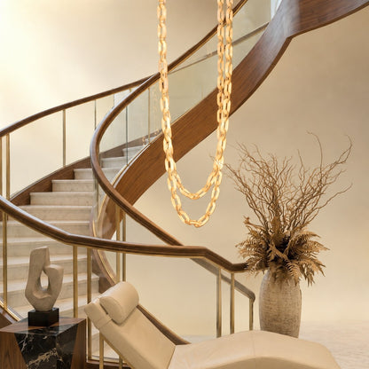 Chain Link Chandelier