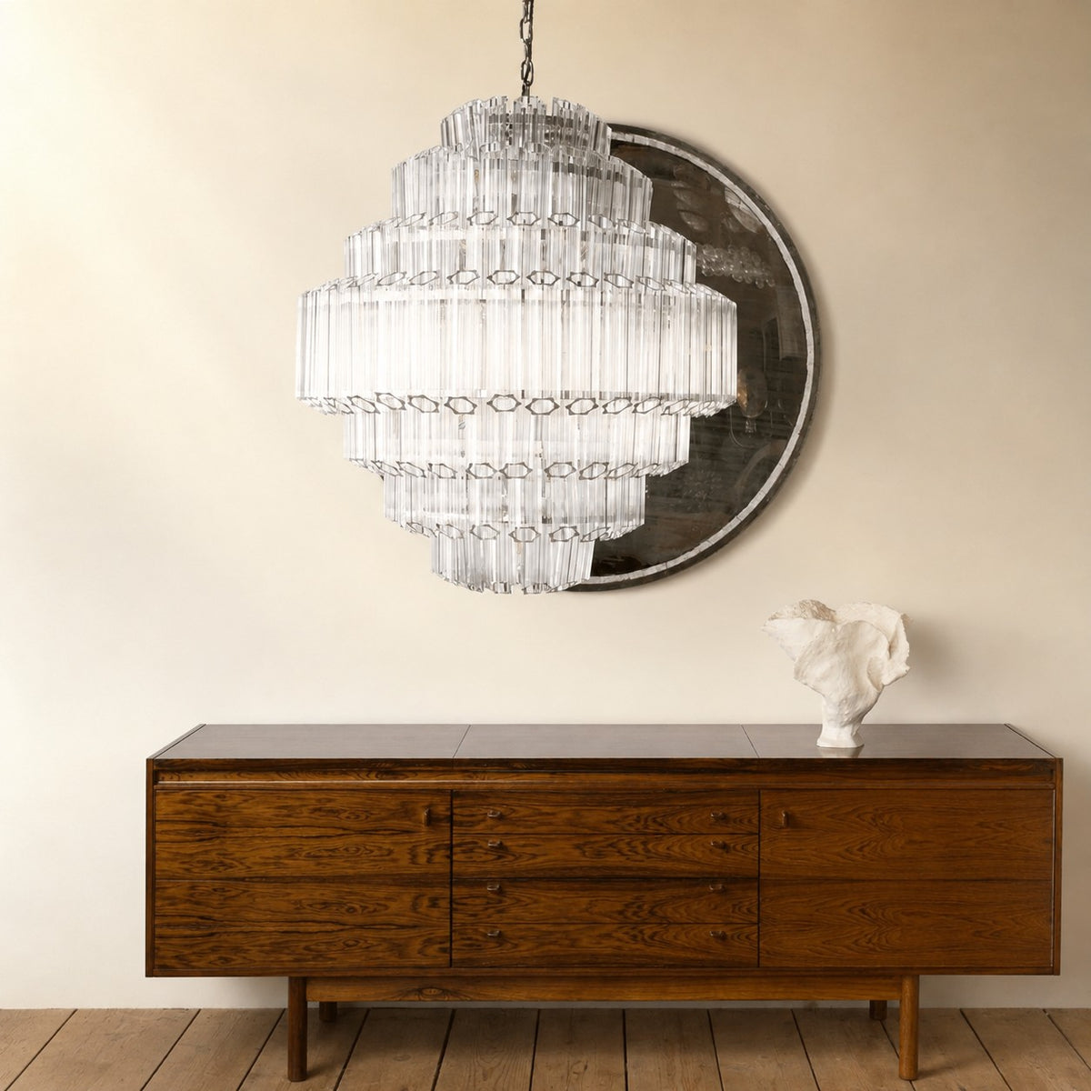Clear Grande Palermo Chandelier