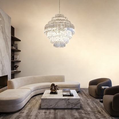 Clear Grande Palermo Chandelier