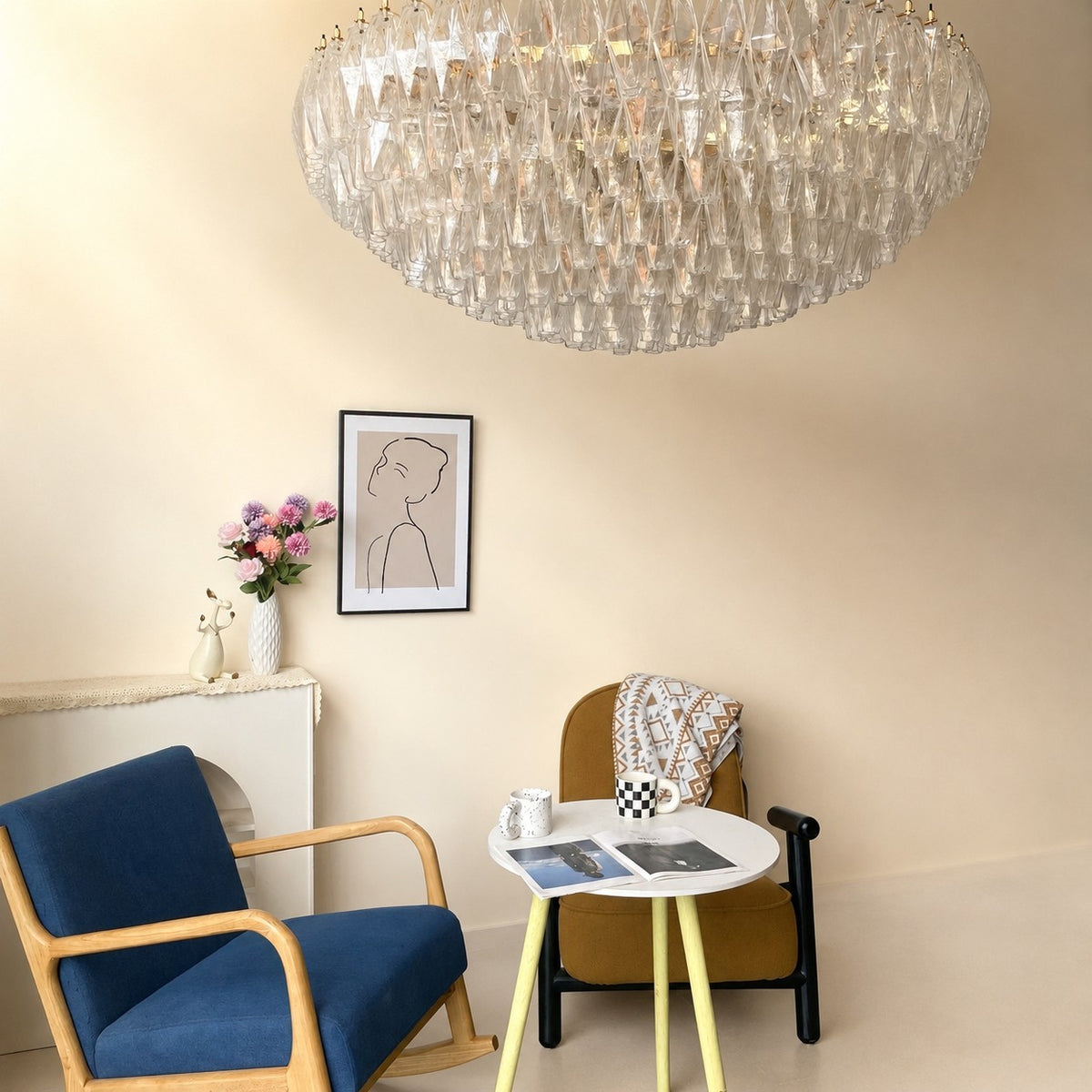 Clear Sorrento Chandelier
