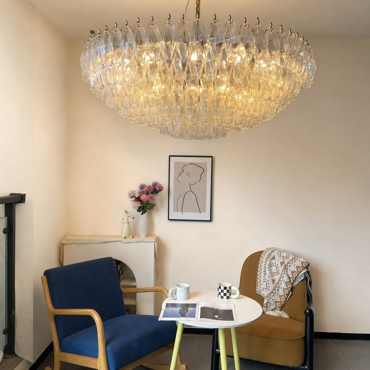 Clear Sorrento Chandelier