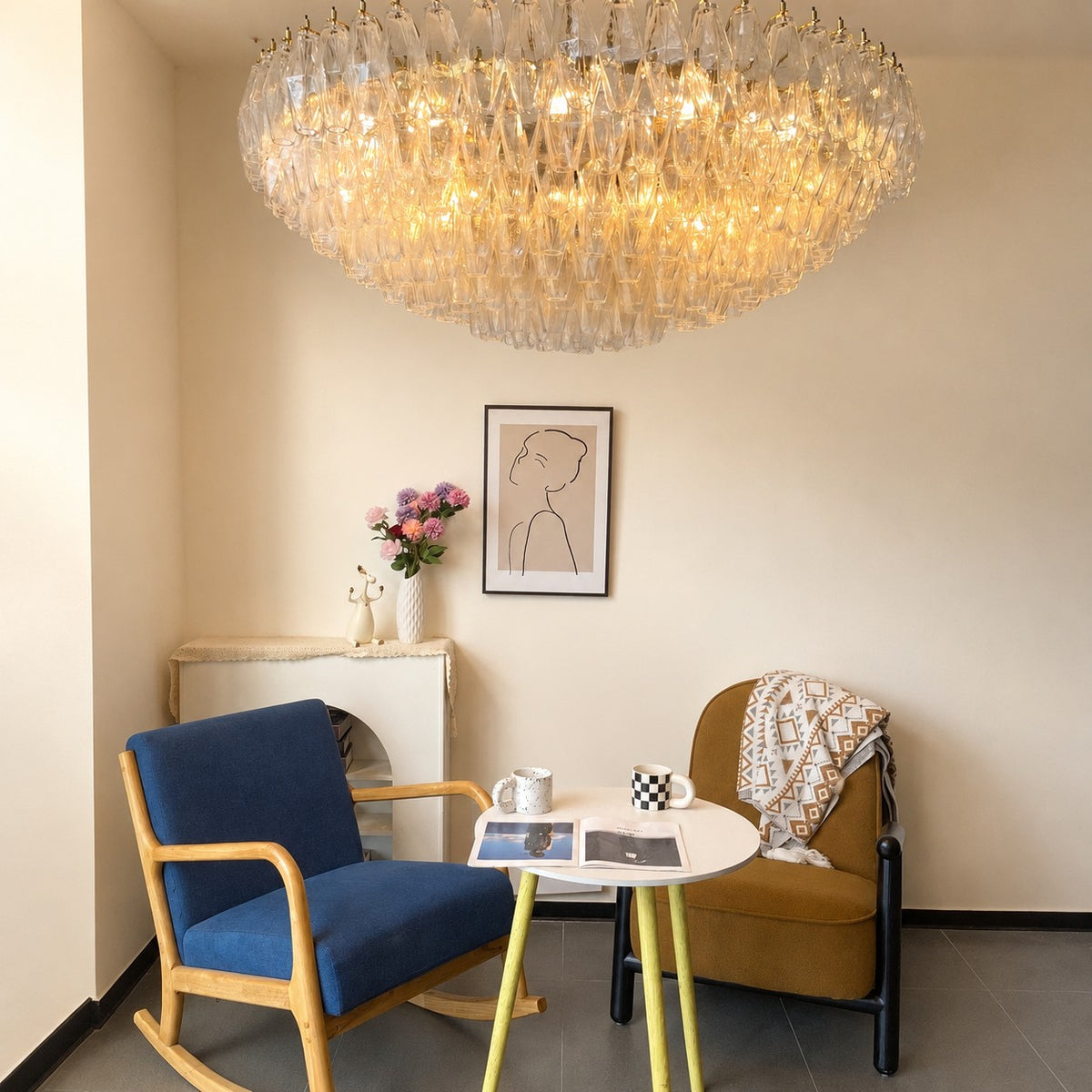 Clear Sorrento Chandelier