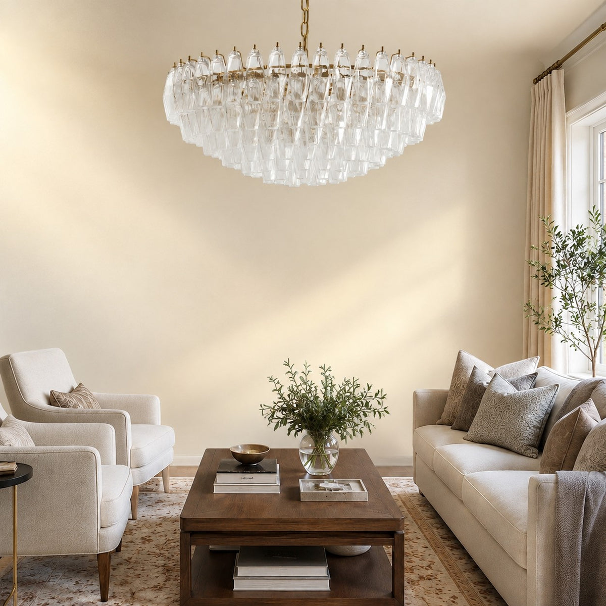 Clear Sorrento Chandelier
