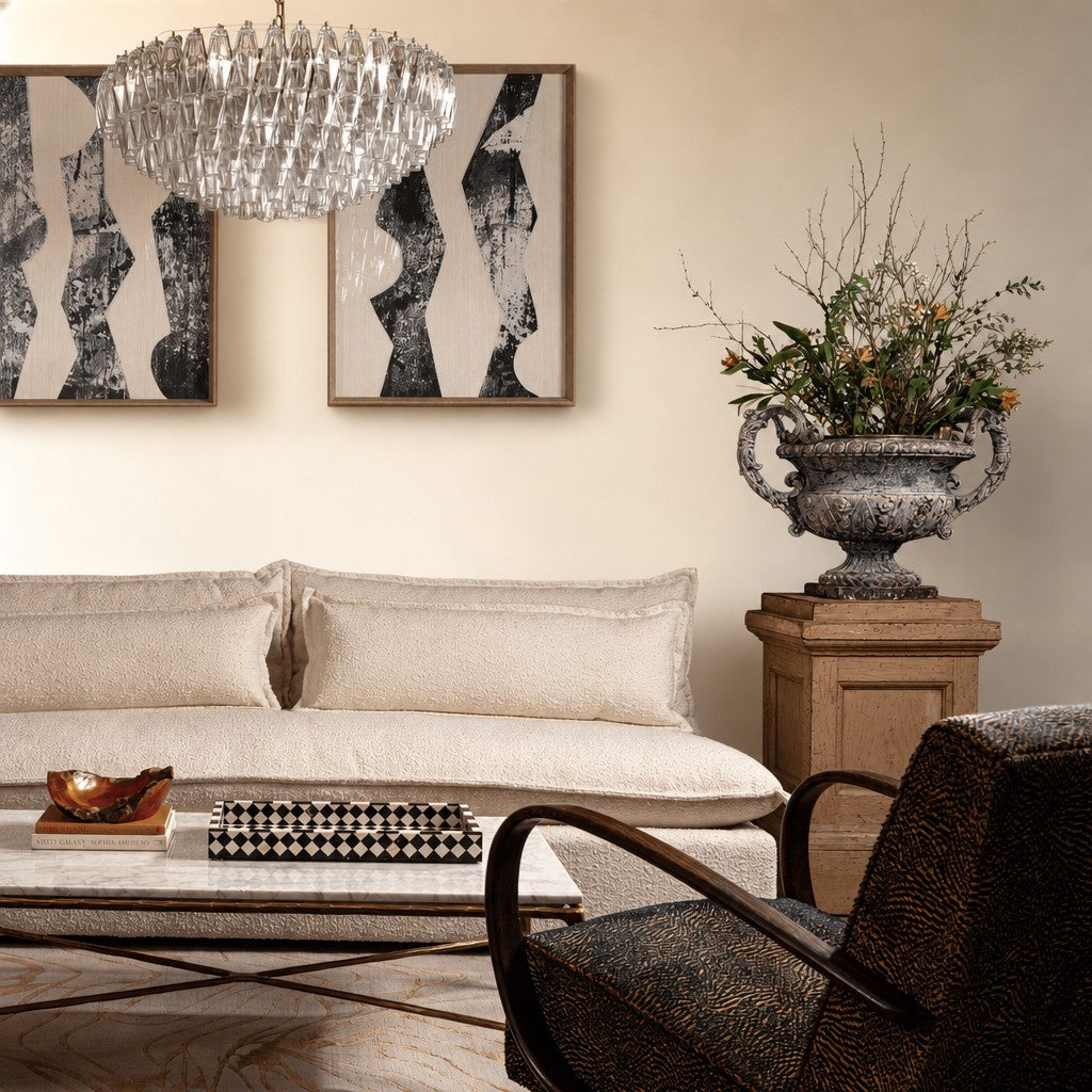 Clear Sorrento Chandelier
