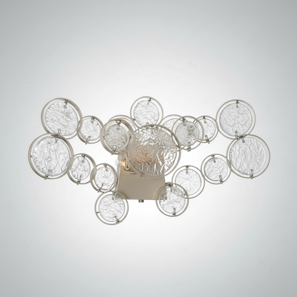 Clustered Glass Wall Sconce