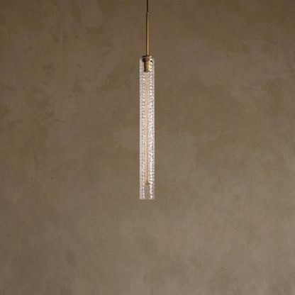 Corlena Hammered Glass Pendant