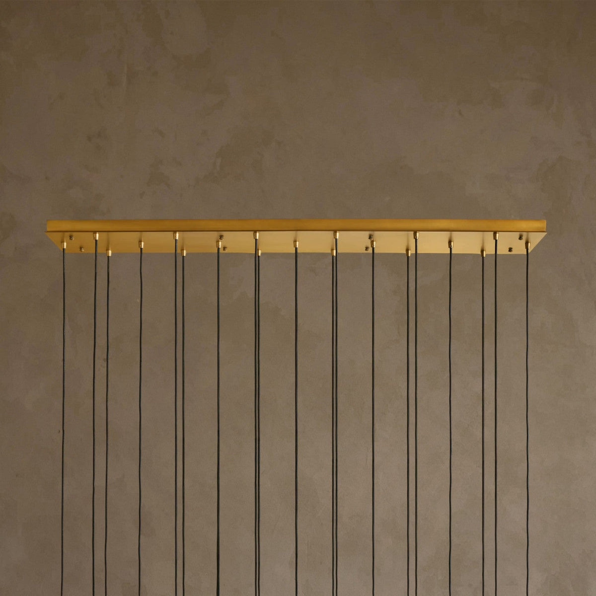 Corlena Linear Fluted Glass Chandelier