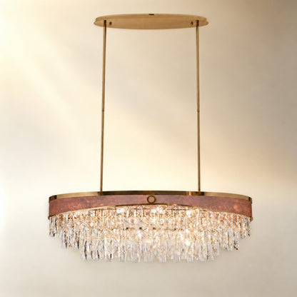 Crystal Rectangular Chandelier