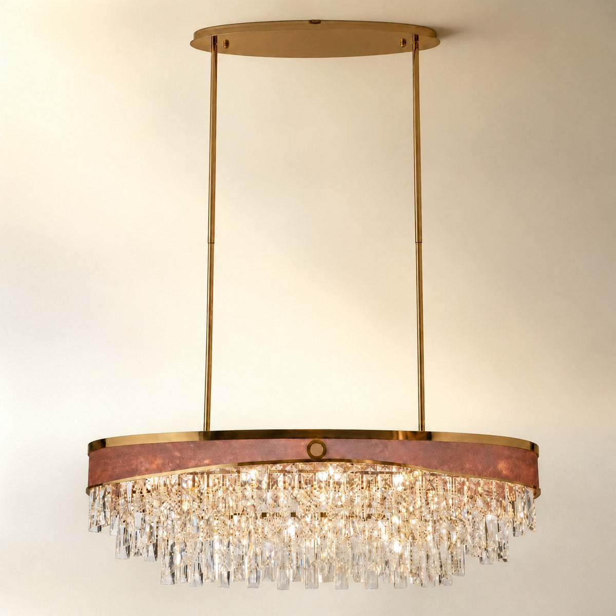 Crystal Rectangular Chandelier
