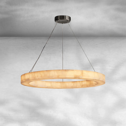 Riora Calcite Round Chandelier 31"40"60"