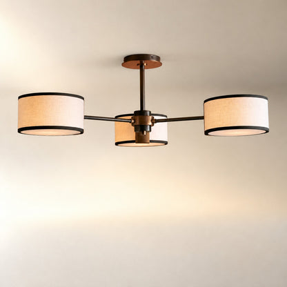 Daphne Fabric Flush Mount