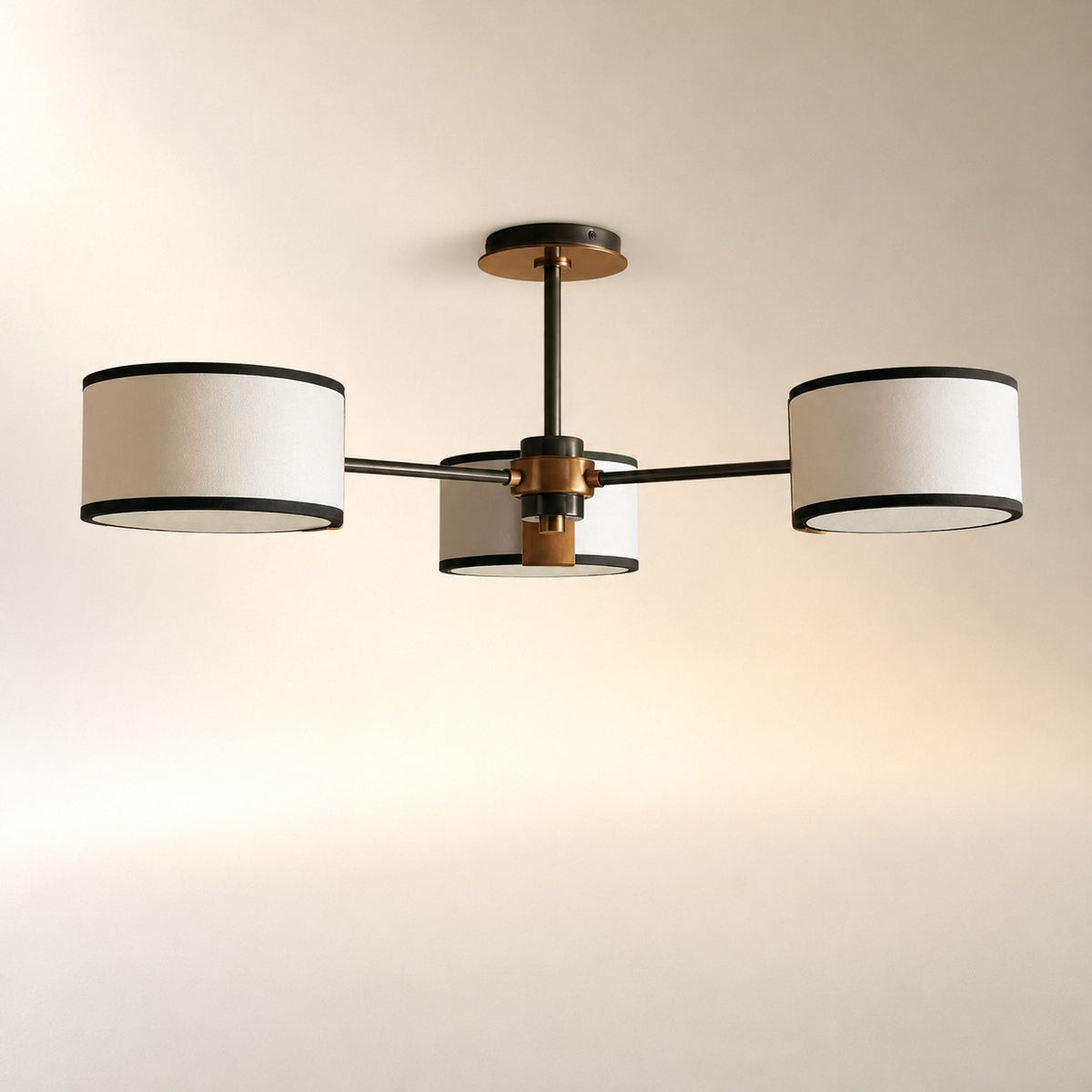Daphne Fabric Flush Mount