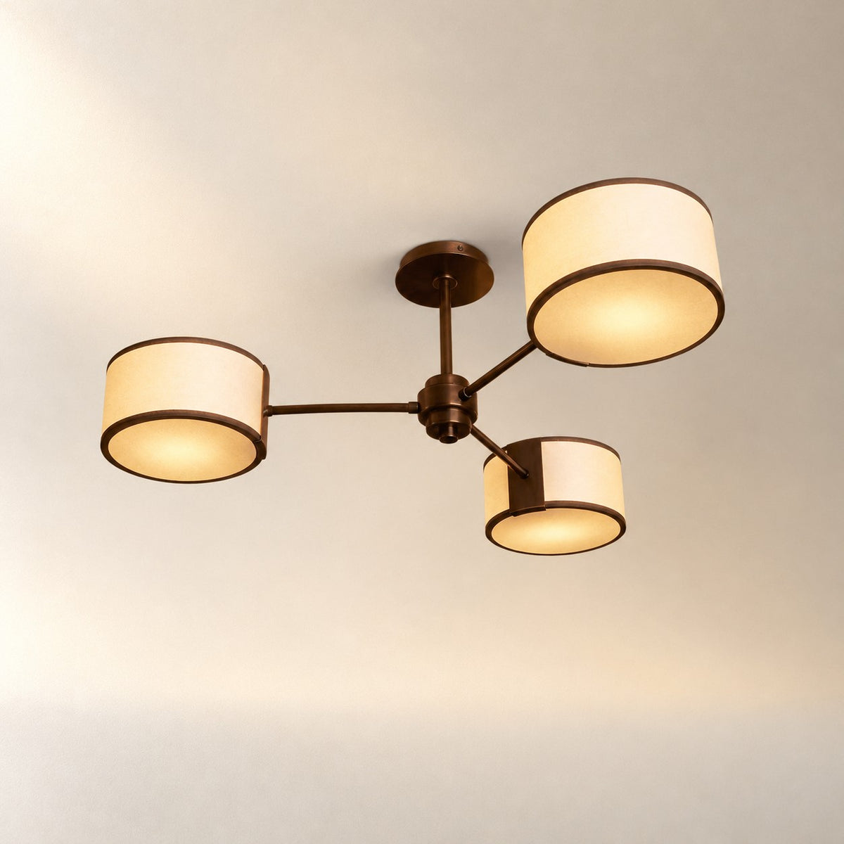 Daphne Fabric Flush Mount