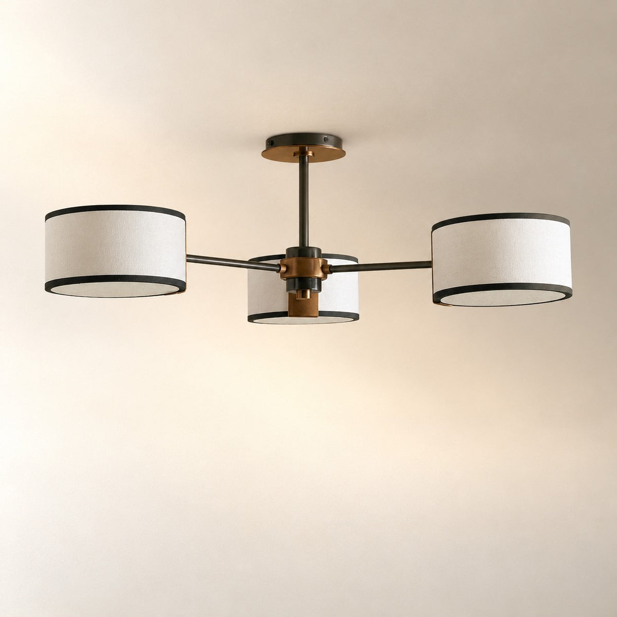 Daphne Fabric Flush Mount