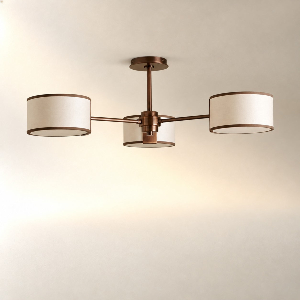 Daphne Fabric Flush Mount