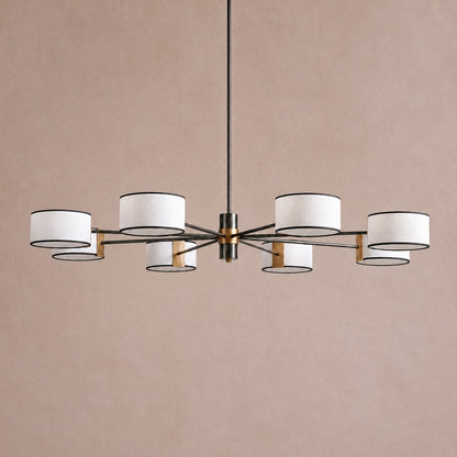 Daphne Fabric Round Chandelier