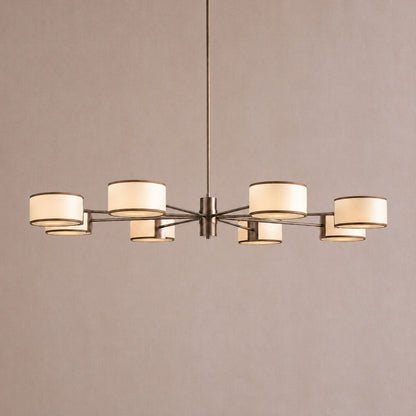Daphne Fabric Round Chandelier
