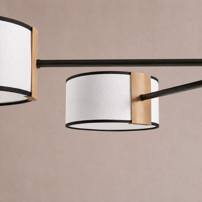Daphne Fabric Round Chandelier