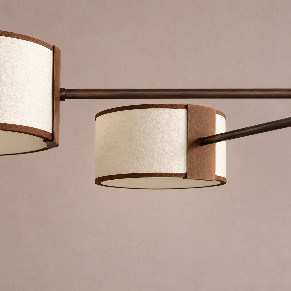 Daphne Fabric Round Chandelier