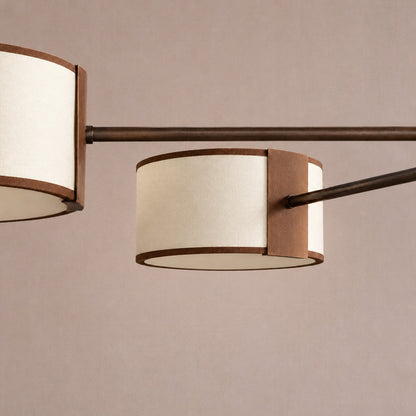 Daphne Fabric Round Chandelier