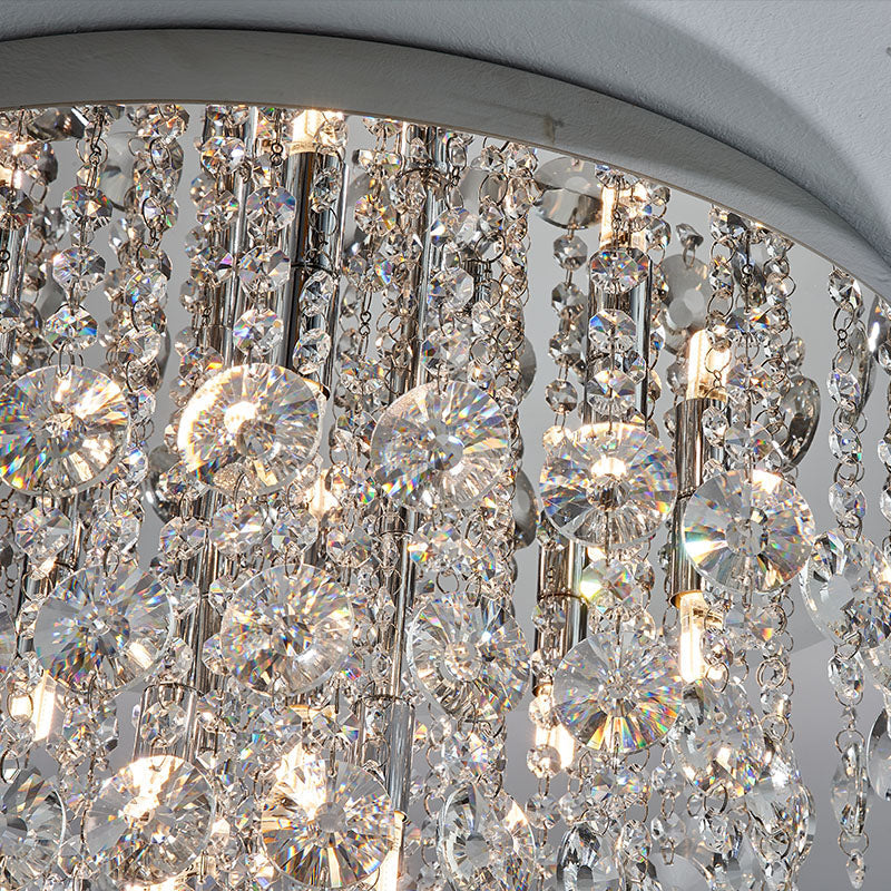 Flush Mount Crystal Ceiling Lighting