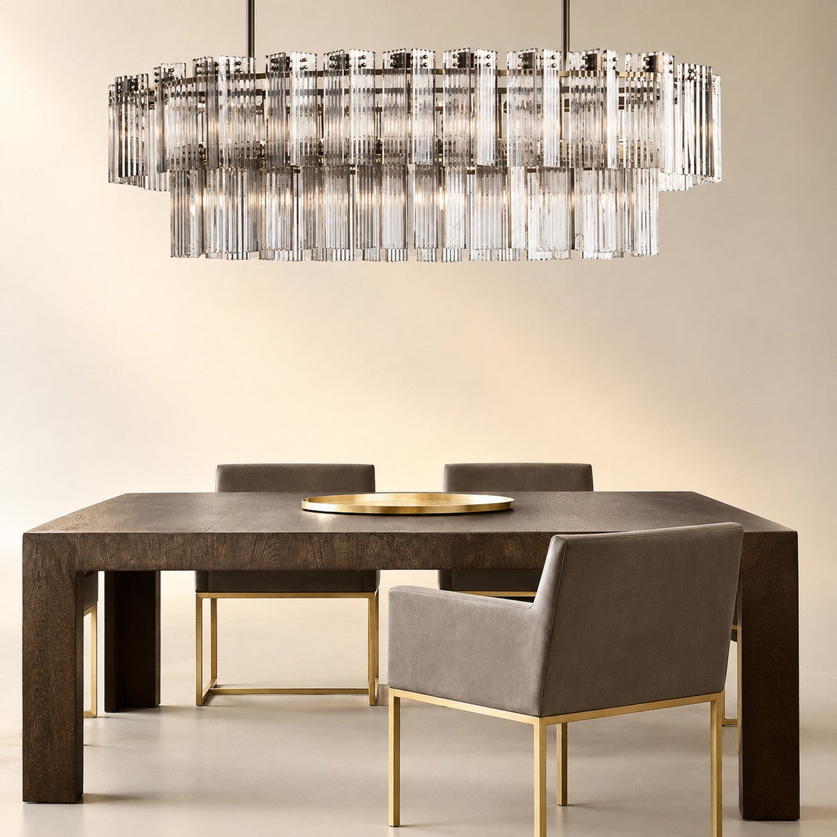 Delsie Oval Chandelier