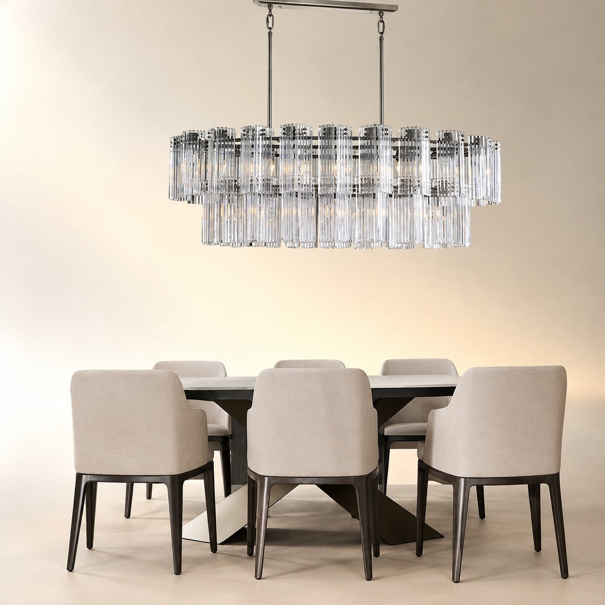 Delsie Oval Chandelier