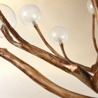 Demolion Glass Glove Branch Chandelier
