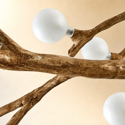 Demolion Glass Glove Branch Chandelier