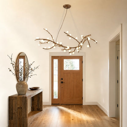 Demolion Glass Glove Branch Chandelier