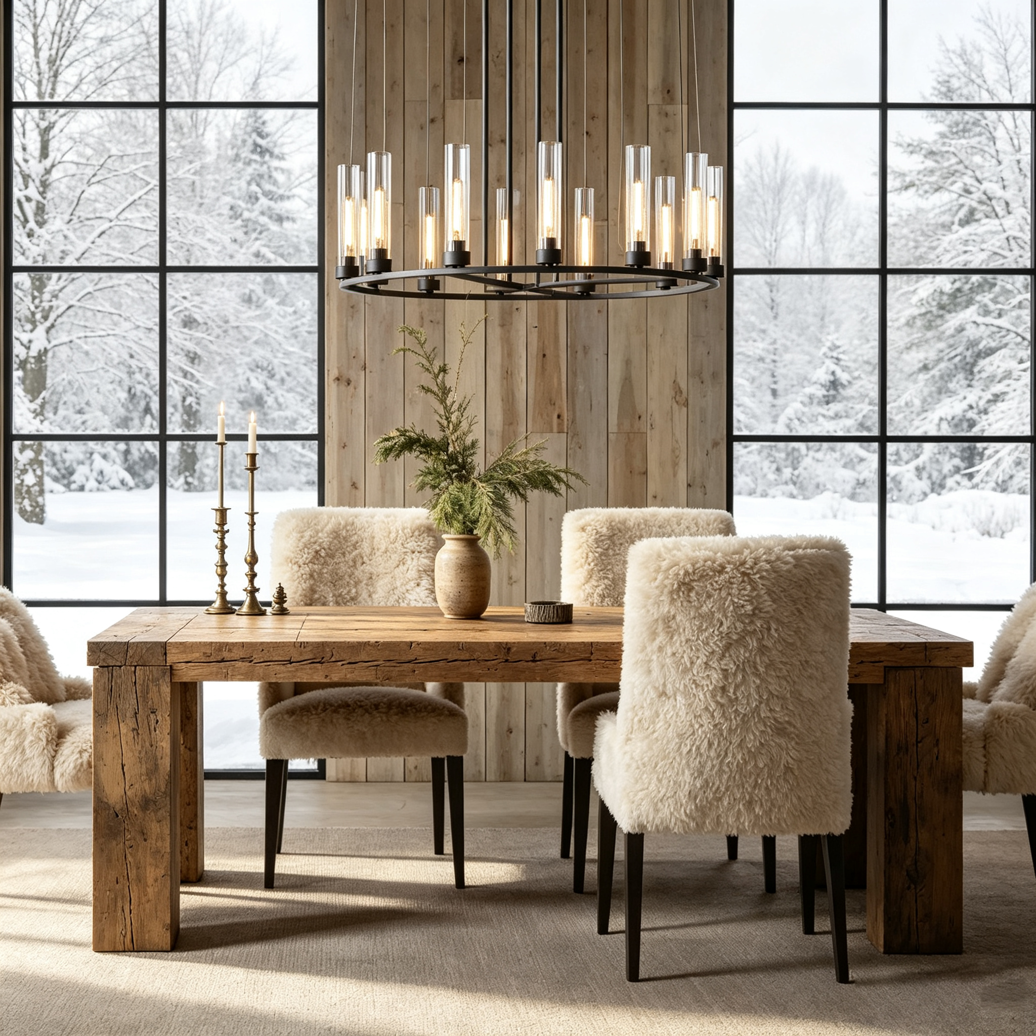 Andreas Round Chandelier 10/12 Light