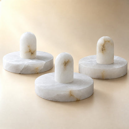 Discora Alabaster Disc Pendant Light
