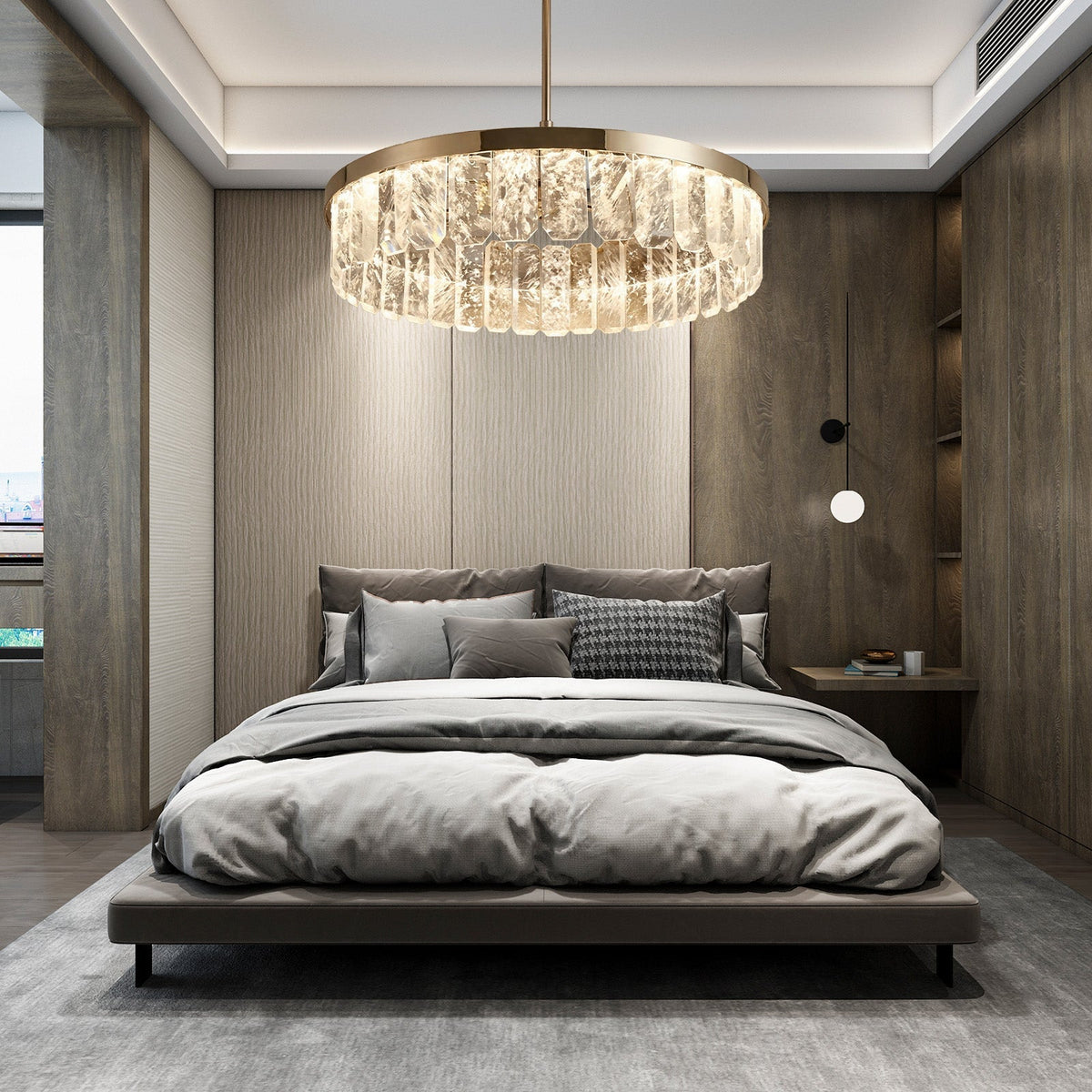 Fenis Linear Crystal Chandelier