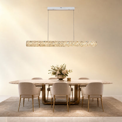 Elmior Crystal Pendant Chandelier