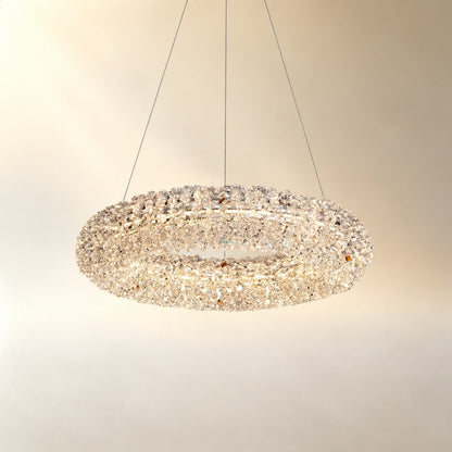 Elmior Crystal Pendant Chandelier