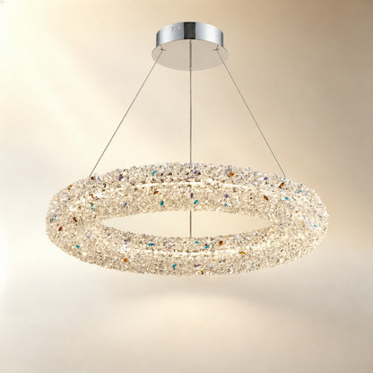 Elmior Crystal Pendant Chandelier