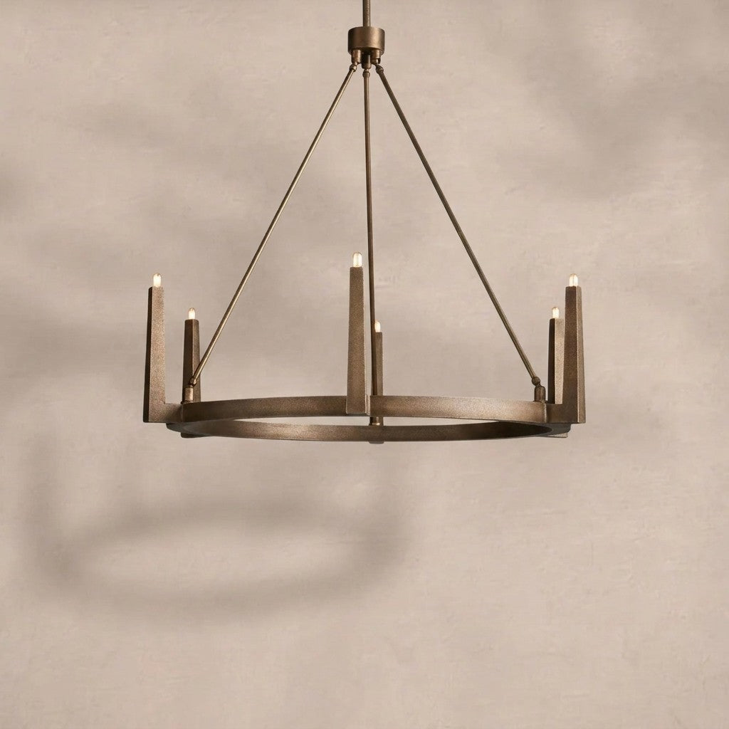 Emmet Round Chandelier 42''54''