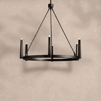 Emmet Round Chandelier 42''54''