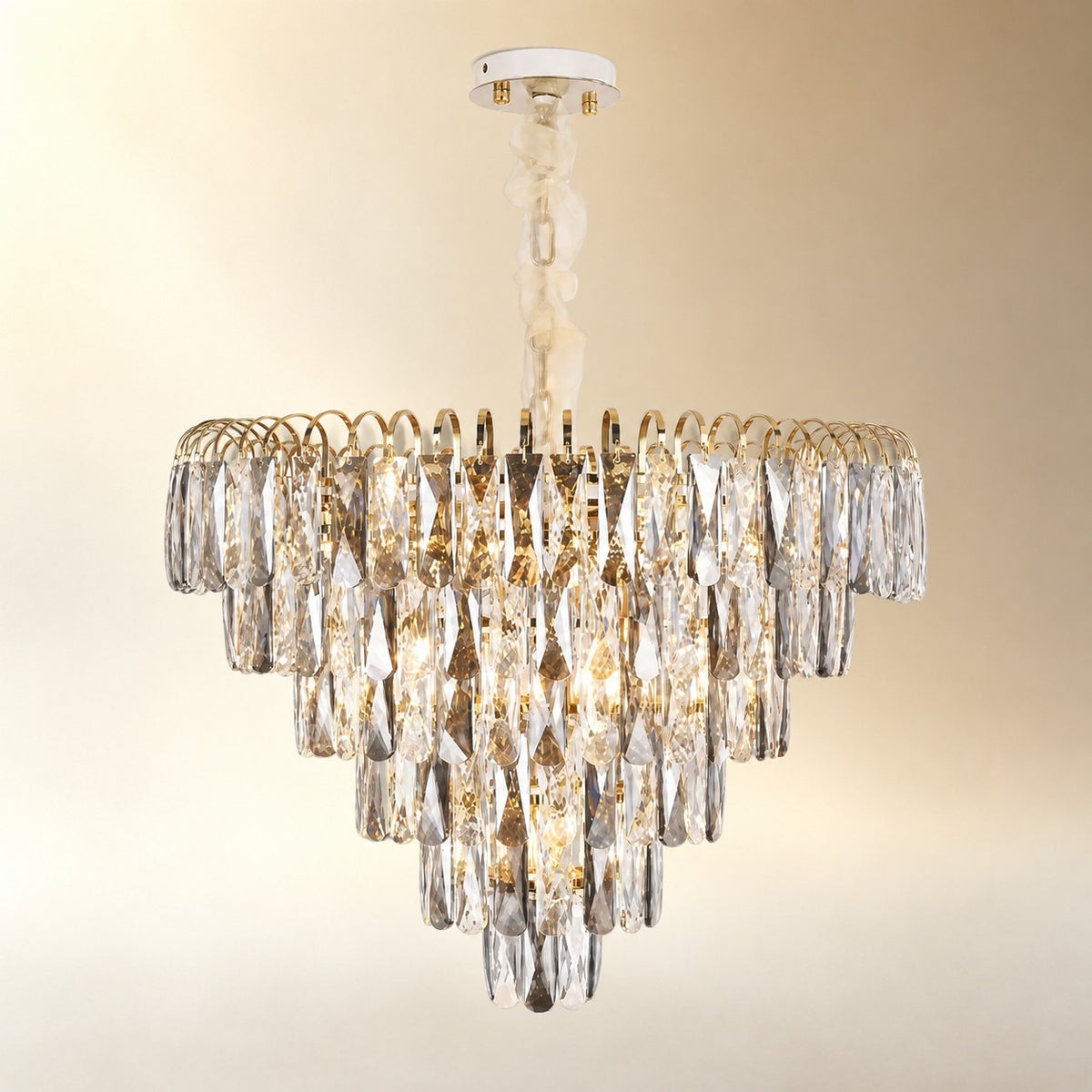 Eterea Crystal Rectangular Chandelier