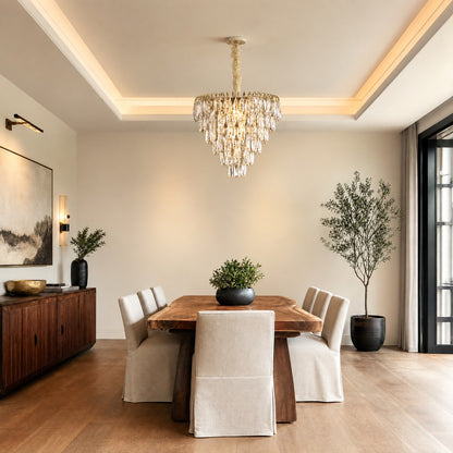 Eterea Crystal Rectangular Chandelier