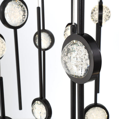 Velveton Seeded Glass Chandelier