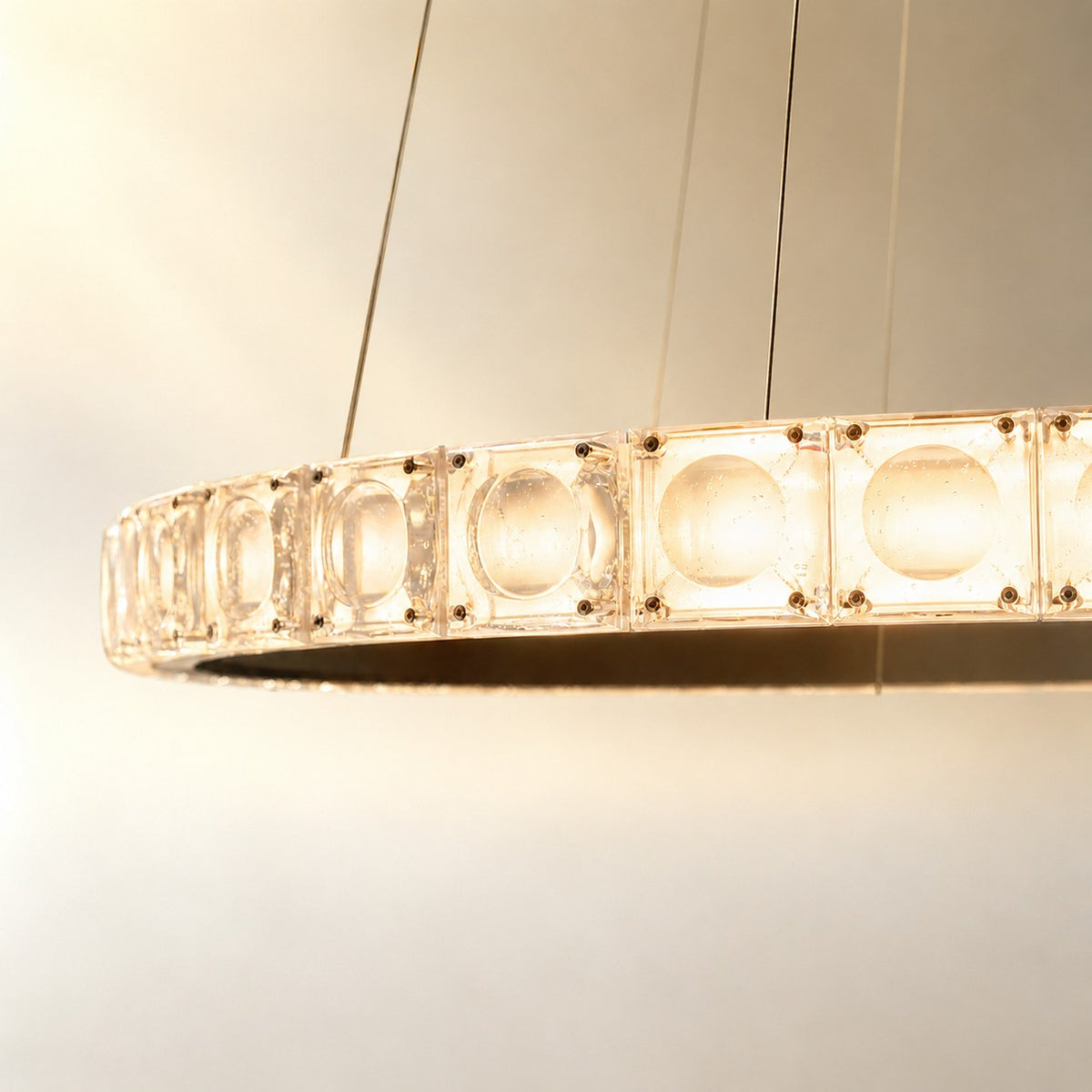 Evelan Crystal Cascading Chandelier