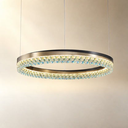 Eveor Ring Crystal Chandelier