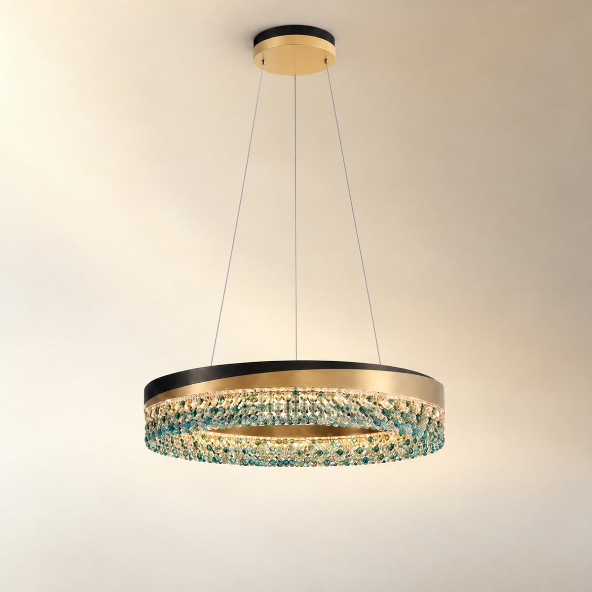 Eveor Ring Crystal Chandelier