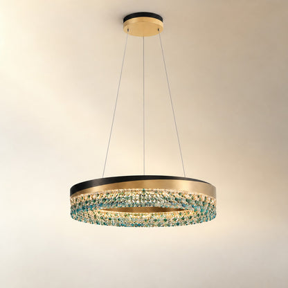 Eveor Ring Crystal Chandelier