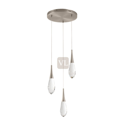 Crystal Drop LED Pendant Light
