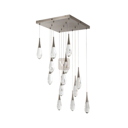 Crystal Drop LED Pendant Light