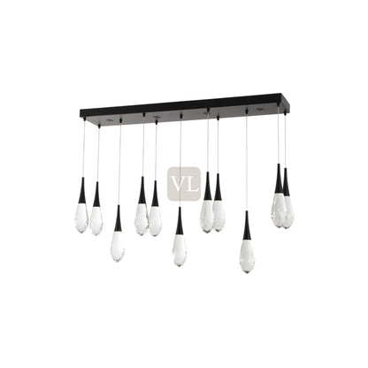 Crystal Drop LED Pendant Light
