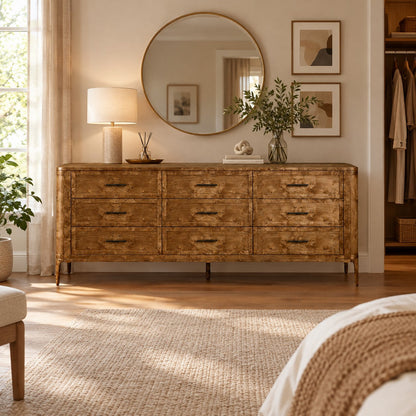 Mappa Burl Wood Clothing Storage